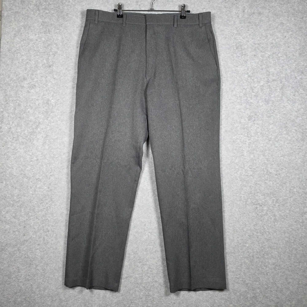 Vintage Levis Action Slacks Dress Pants Mens Size 38x29 Gray Heathered Straight